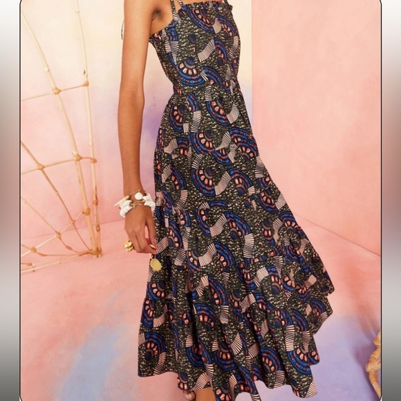 Ulla Johnson, Ellyn dress, color army, size 6 - Picture 2 of 14